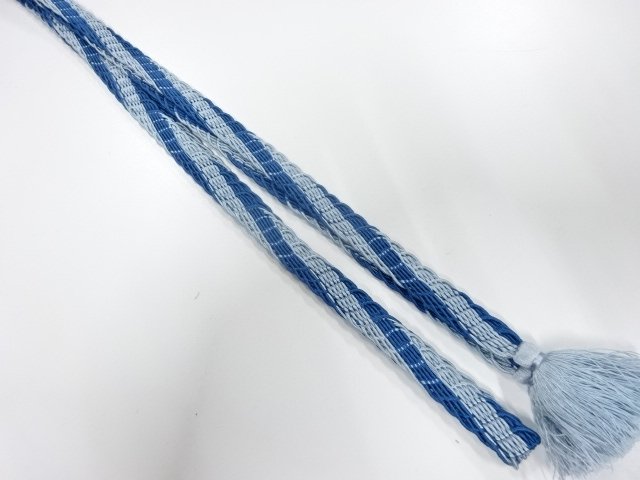 正絹　夏手組帯締め
